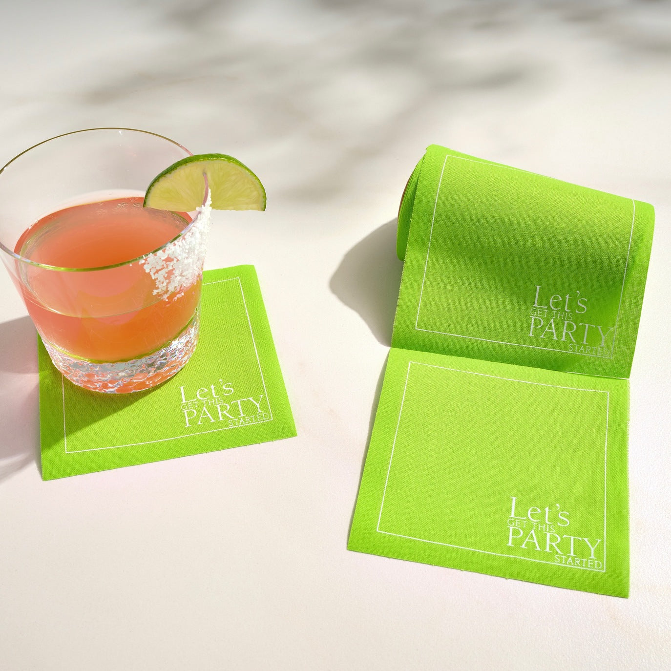 Margarita Madness Cocktail Napkins