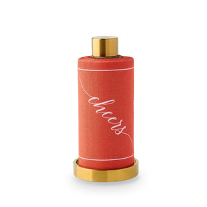 Gold Cocktail Napkin Stand