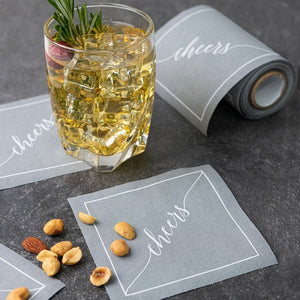 Silver Fox Cocktail Napkins