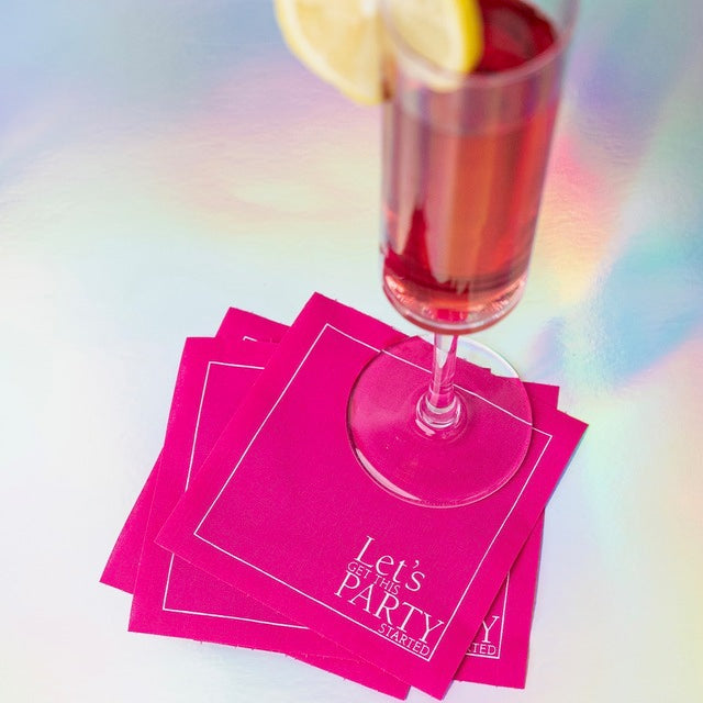 Blush Crush Cocktail Napkins