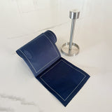 Silver Cocktail Napkin Stand