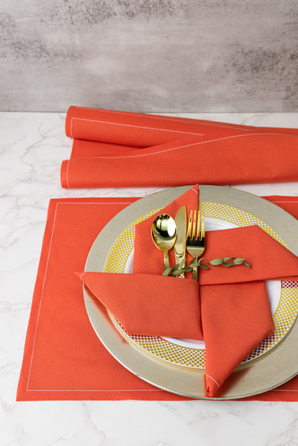 Late Sunset Cotton Napkins